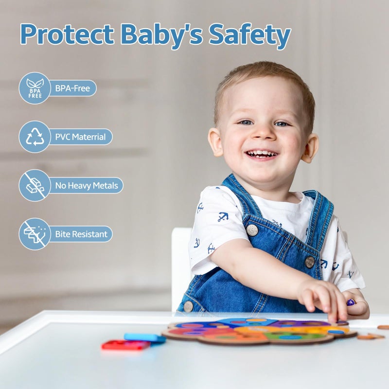 POIKSHARK Edge Corner Protector Baby Proofing 12ft (3.7M) with 8 Corners  Clear Soft Corner Protectors Baby Proof  Furniture Corner Guard & Edge Safety  Edge Protector for Table and Fireplace - Image 3